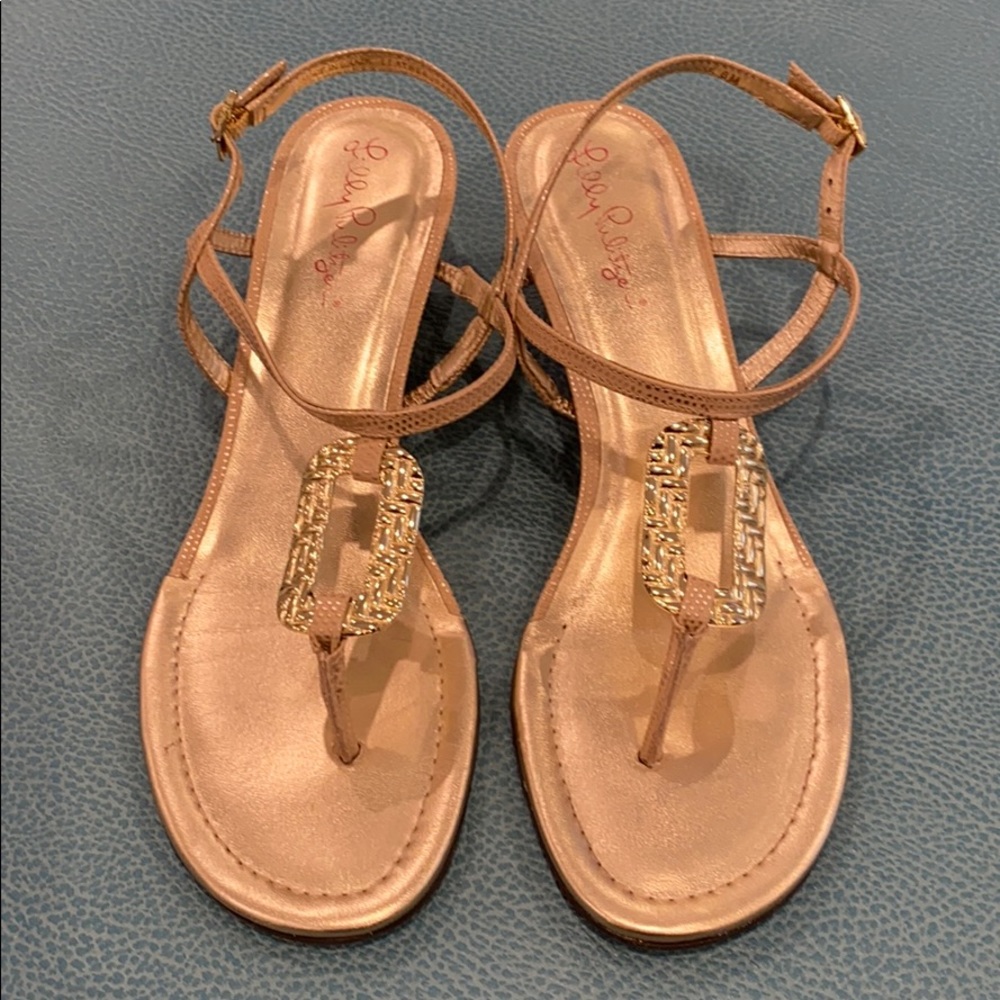 Lilly Pulitzer Wedge Sandals